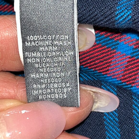 Bonobos Lot of 3 Cotton/Flannel Men's Large Slim Fit Shirts - Excel. Condition - Picture 10 of 16